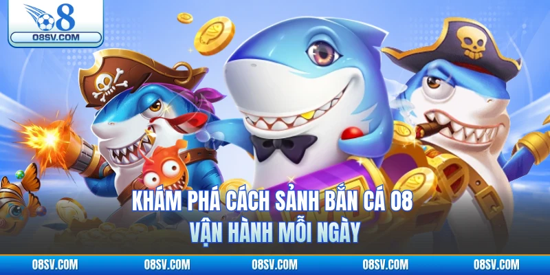 Khám phá cách sảnh bắn cá O8 vận hành mỗi ngày