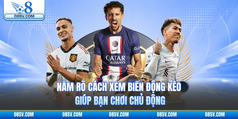 Nắm rõ cách xem biến động kèo giúp bạn chơi chủ động