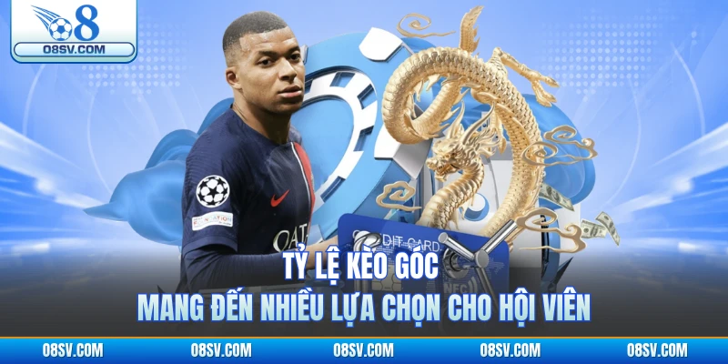 Tỷ lệ kèo góc mang đến nhiều lựa chọn cho hội viên